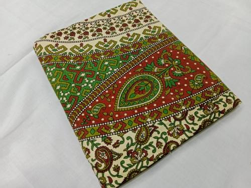 BEDSHEET JAIPUR PRINTED 90X108 2 PILLOW COVER